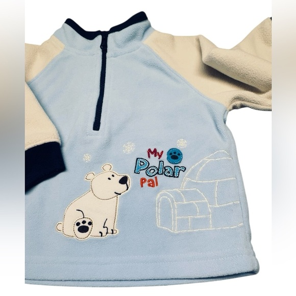 Carter’s Polar Bear Fleece Outfit (Size 3–6 Months) - Picture 5 of 14